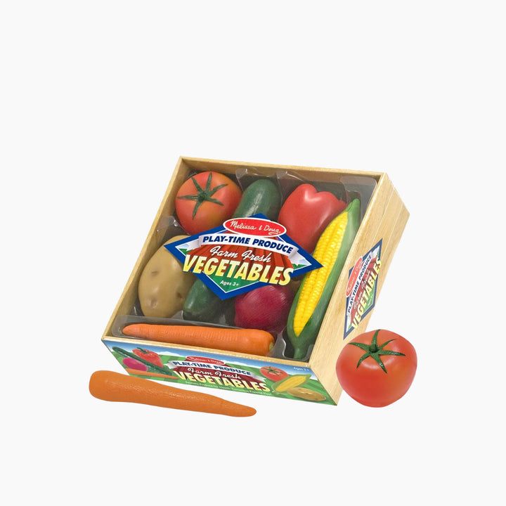 Melissa &amp; Doug Play-Time Produce Vegetables - HUNA