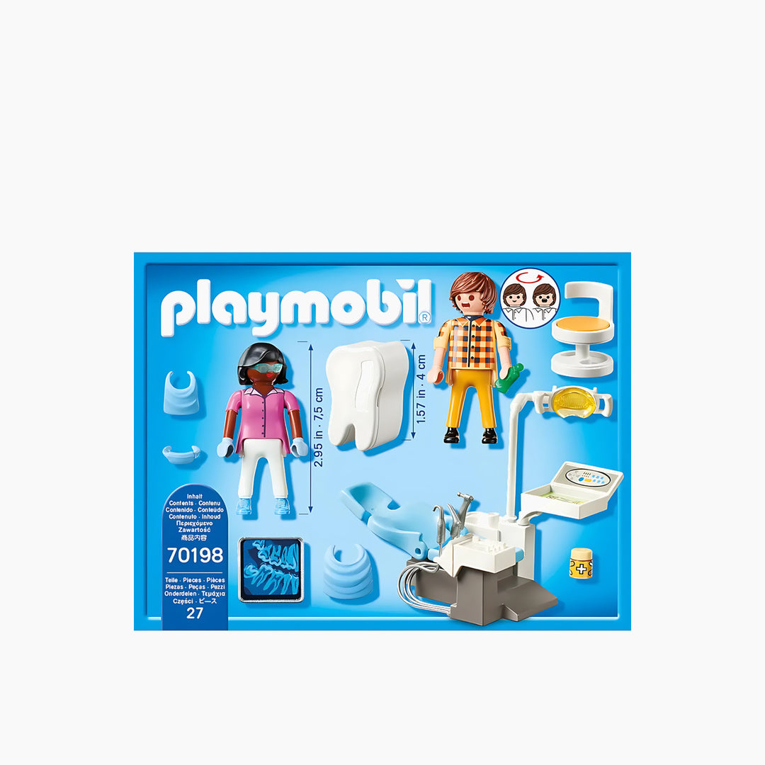 Playmobil City Life Dentist 27Pcs 14.2x 18.7x 7.2Cm