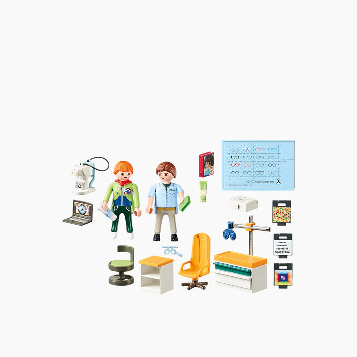 Playmobil Kids City Life Optician 33Pcs 18.7 X 14.2 X 7.2 Cm