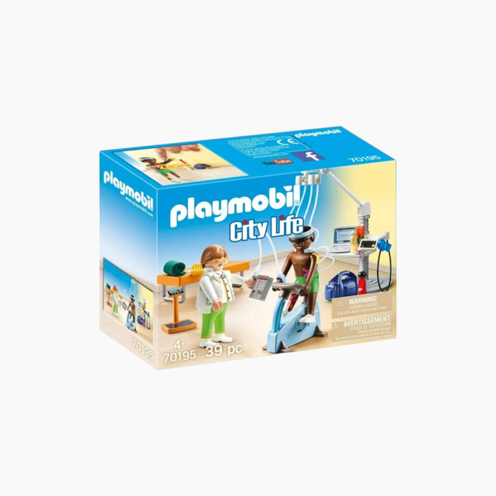 Playmobil Physical Therapist Set- 39 Pcs - HUNA