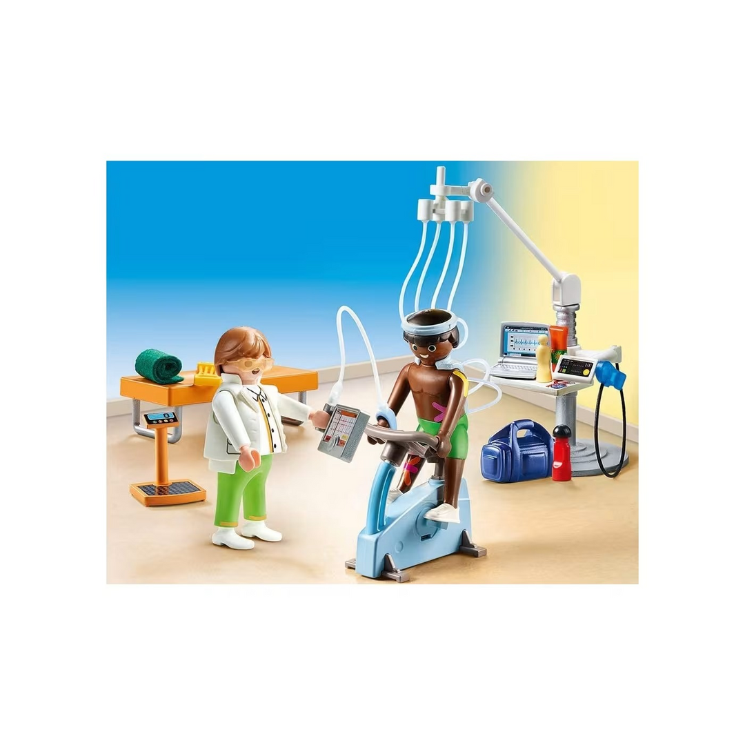 Playmobil Physical Therapist Set- 39 Pcs - HUNA