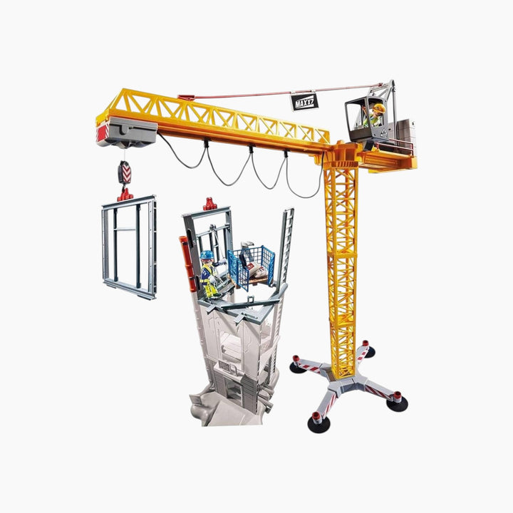 Playmobil RC Crane Toy Playset - HUNA