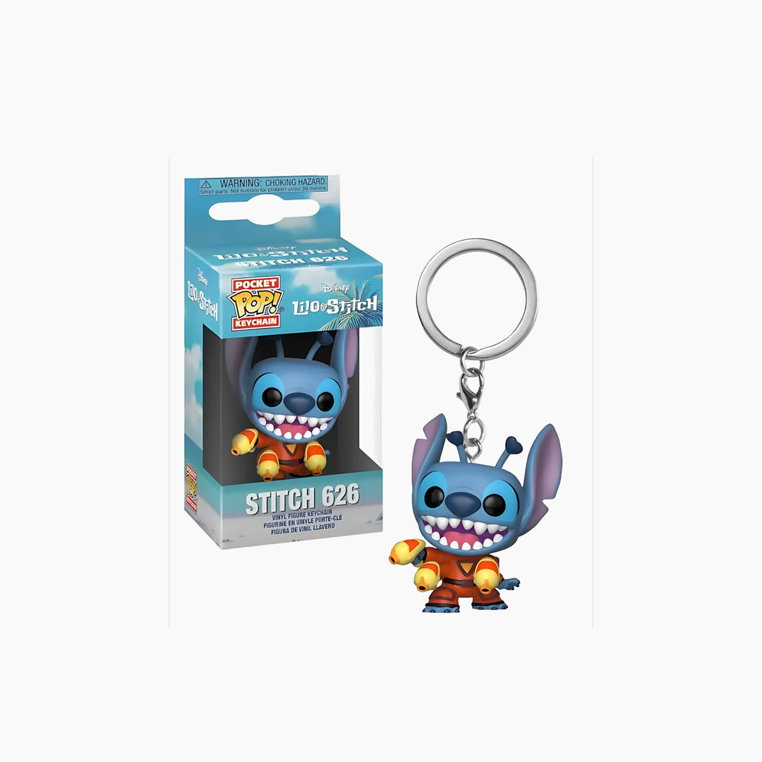 FUNKO Pocket Pop! Stitch With Blaster Figure - HUNA