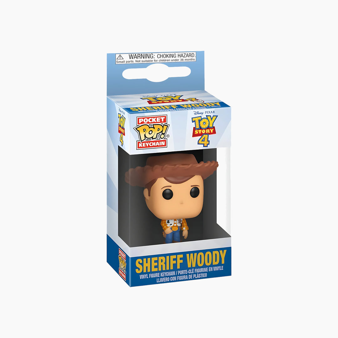 FUNKO Pocket Pop! Disney Toy Story 4 Sheriff Woody Action Figure