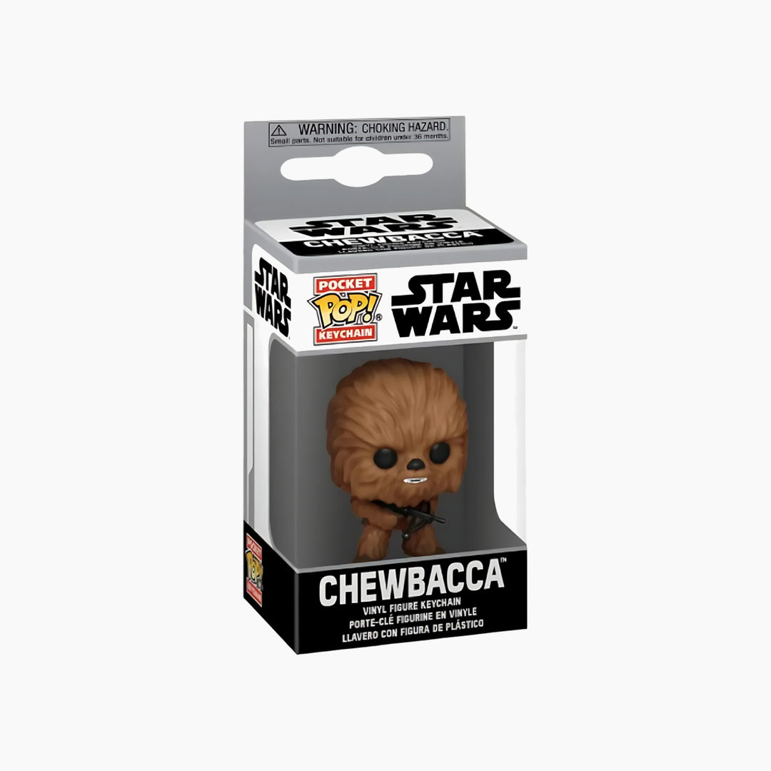 FUNKO Star Wars Chewbacca Pocket Pop! Keychain - HUNA