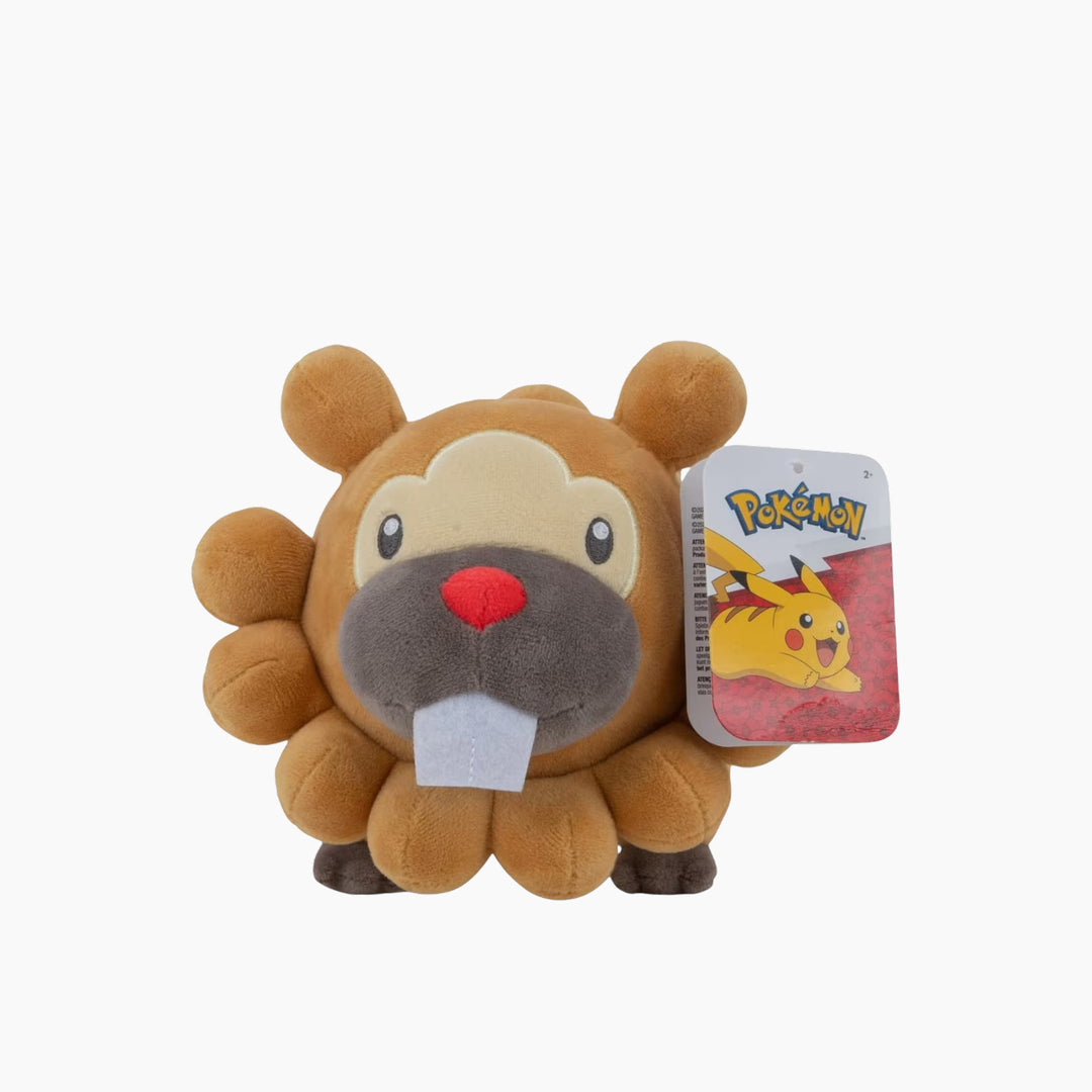 Jazwares Pokemon- 8" Plush W16 (Bidoof) - HUNA