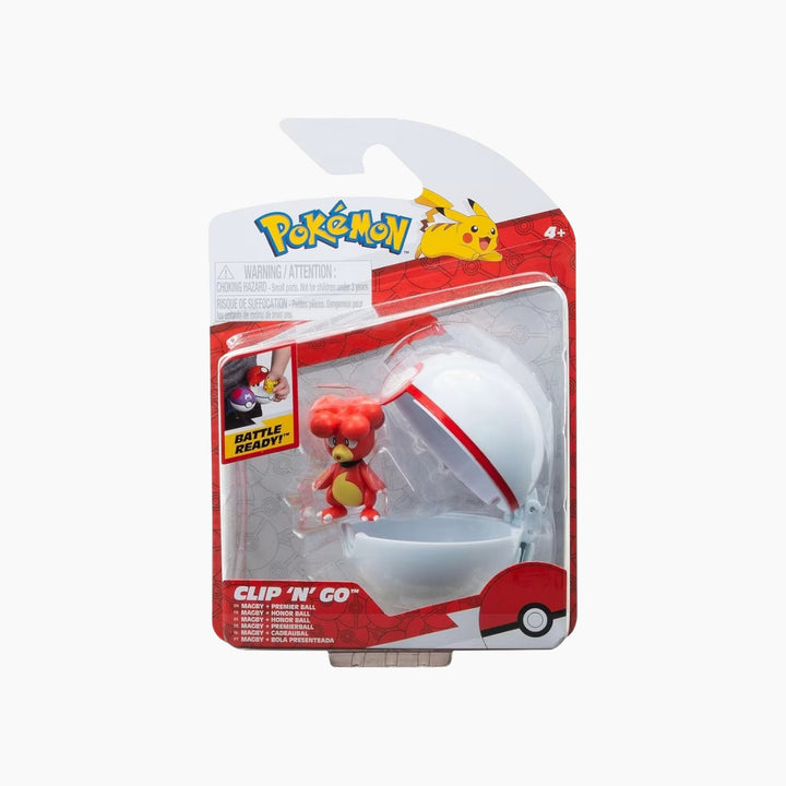 Jazwares Pokemon- Clip N&