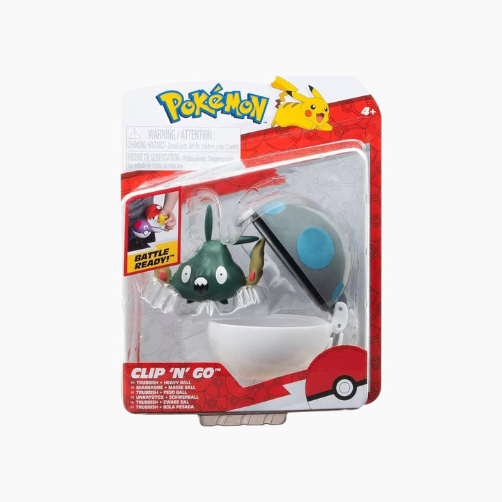 Jazwares Pokemon- Clip N&