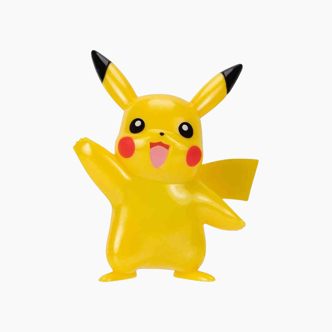 Jazwares Pokemon- Select True Color Metallic 3" Battle Figure Pikachu