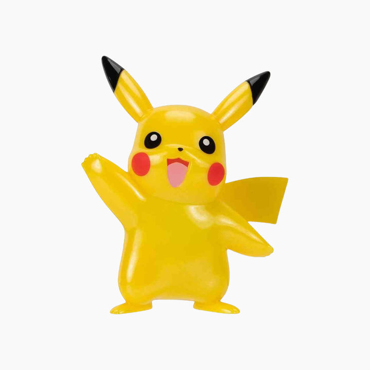 Jazwares Pokemon- Select True Color Metallic 3" Battle Figure Pikachu