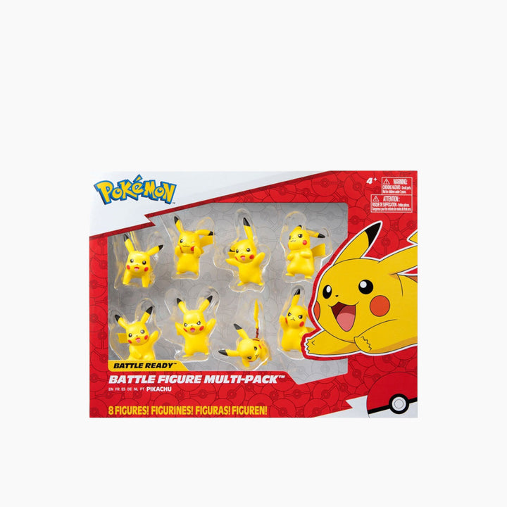 Jazwares Pokemon Battle "7 Cm" Figure, Multipack 8 Figures (Pikachu)