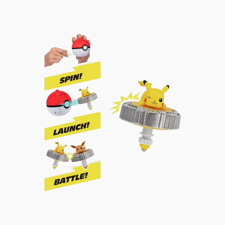 Jazwares Pokemon Battle Spinner Deluxe Arena Set