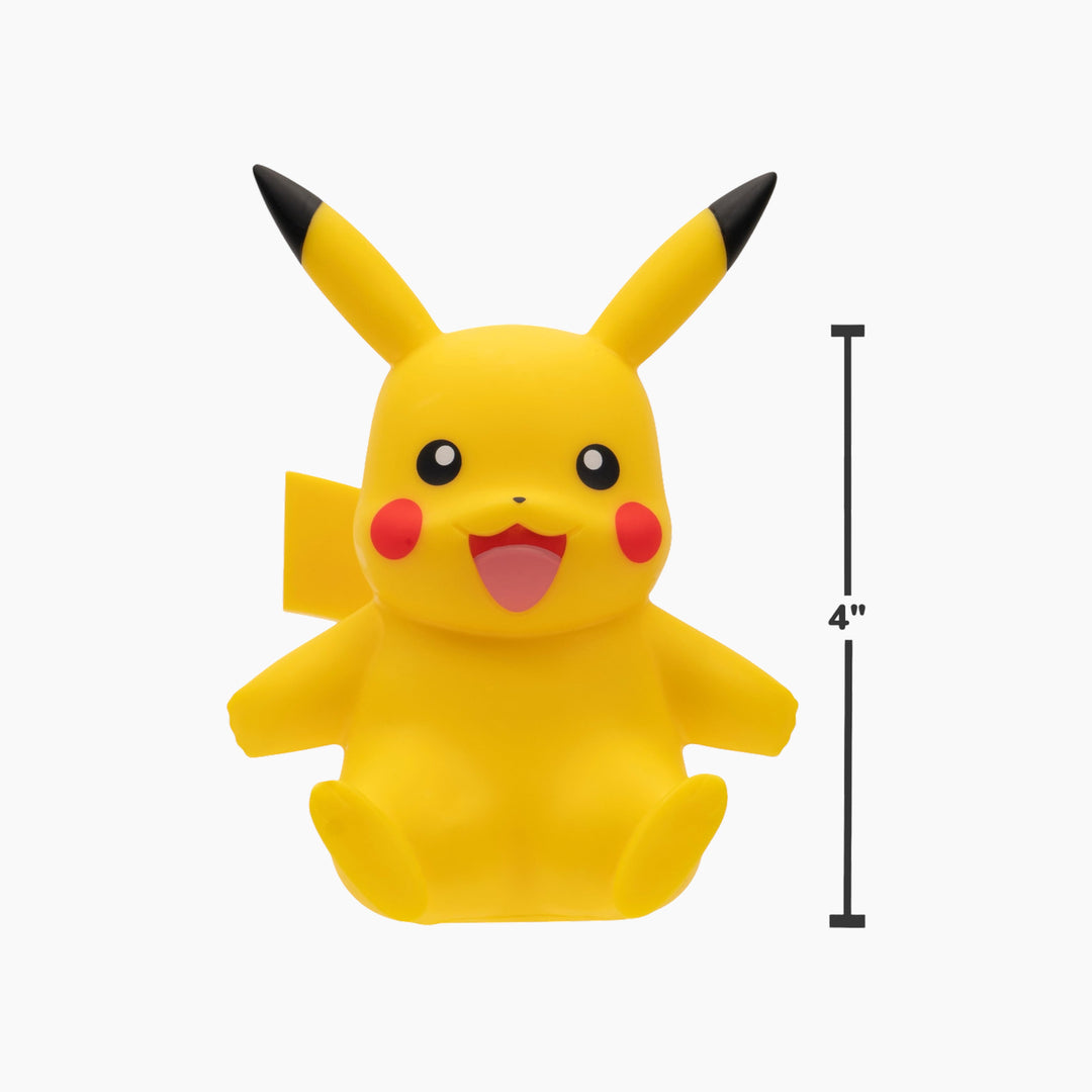 Jazwares Pokemon Select Deluxe Vinyl Figure Single Pack, Pikachu 1 W1 (International)