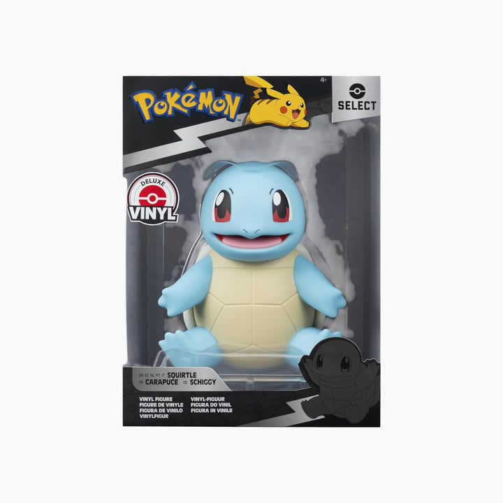 Jazwares Pokemon Select Deluxe Vinyl Figure Single Pack, Pikachu 1 W1 (International)