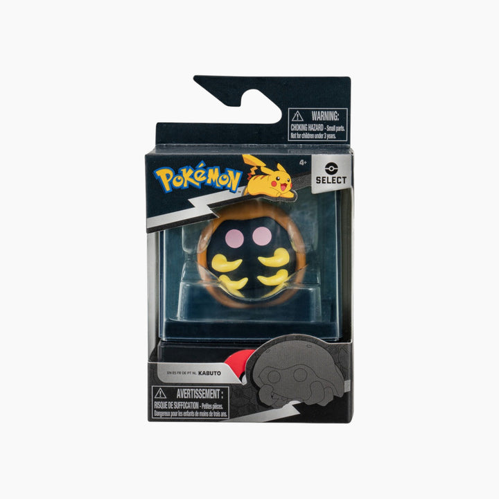 Jazwares Pokemon Select Figure With Case- Kabuto - HUNA