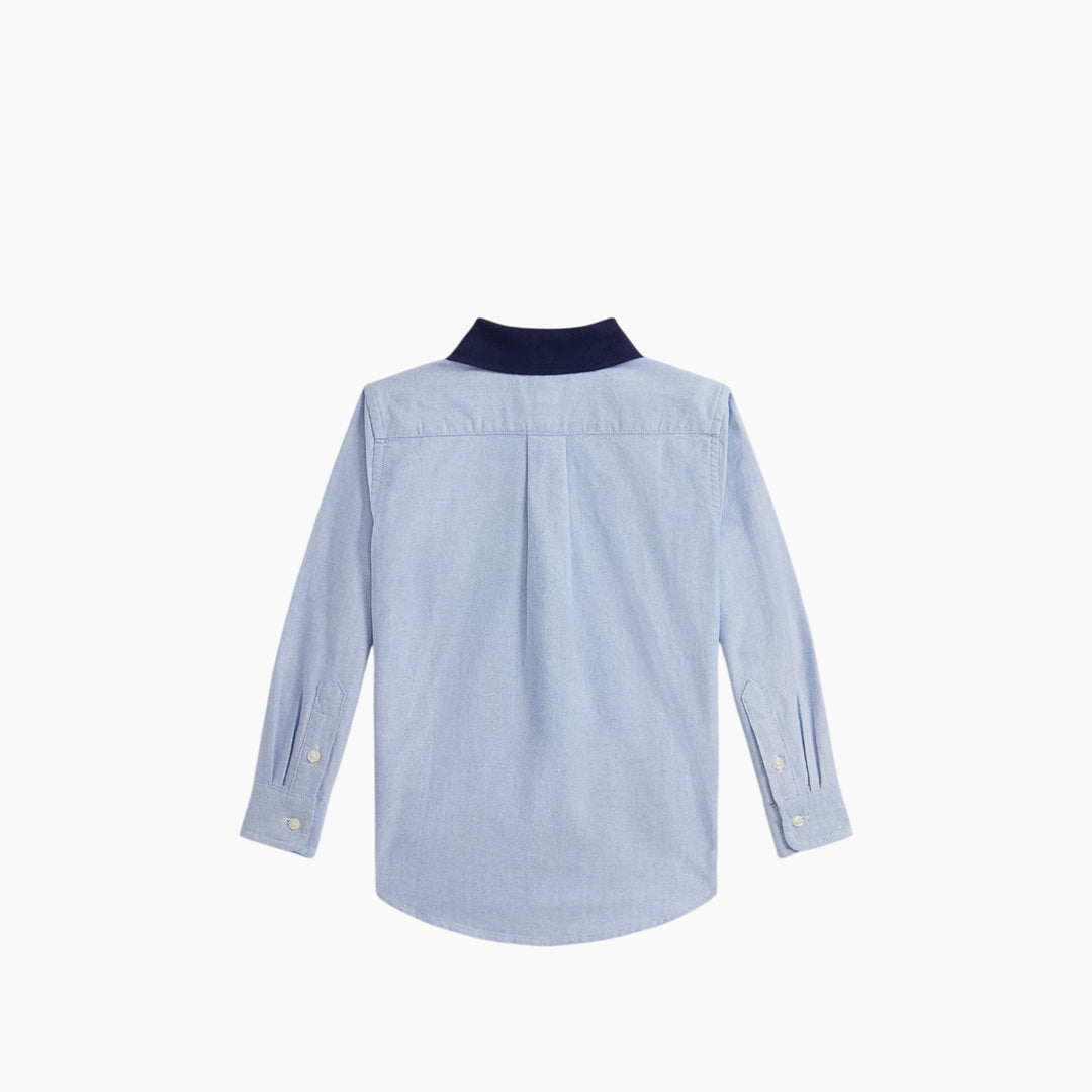 Polo Ralph Lauren Polo Bear Oxford Knit-collar Shirt