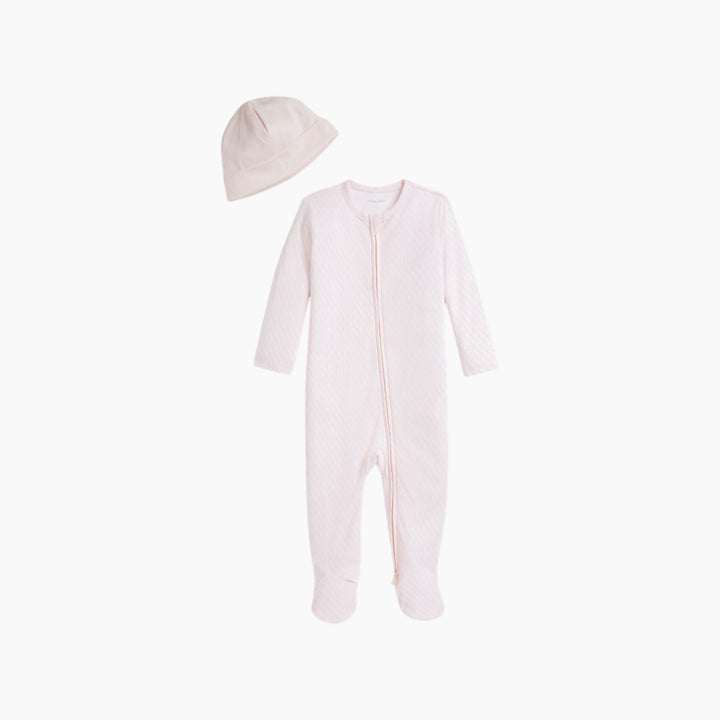 Polo Ralph Lauren Polo Pony Cotton Coverall &amp; Beanie Set