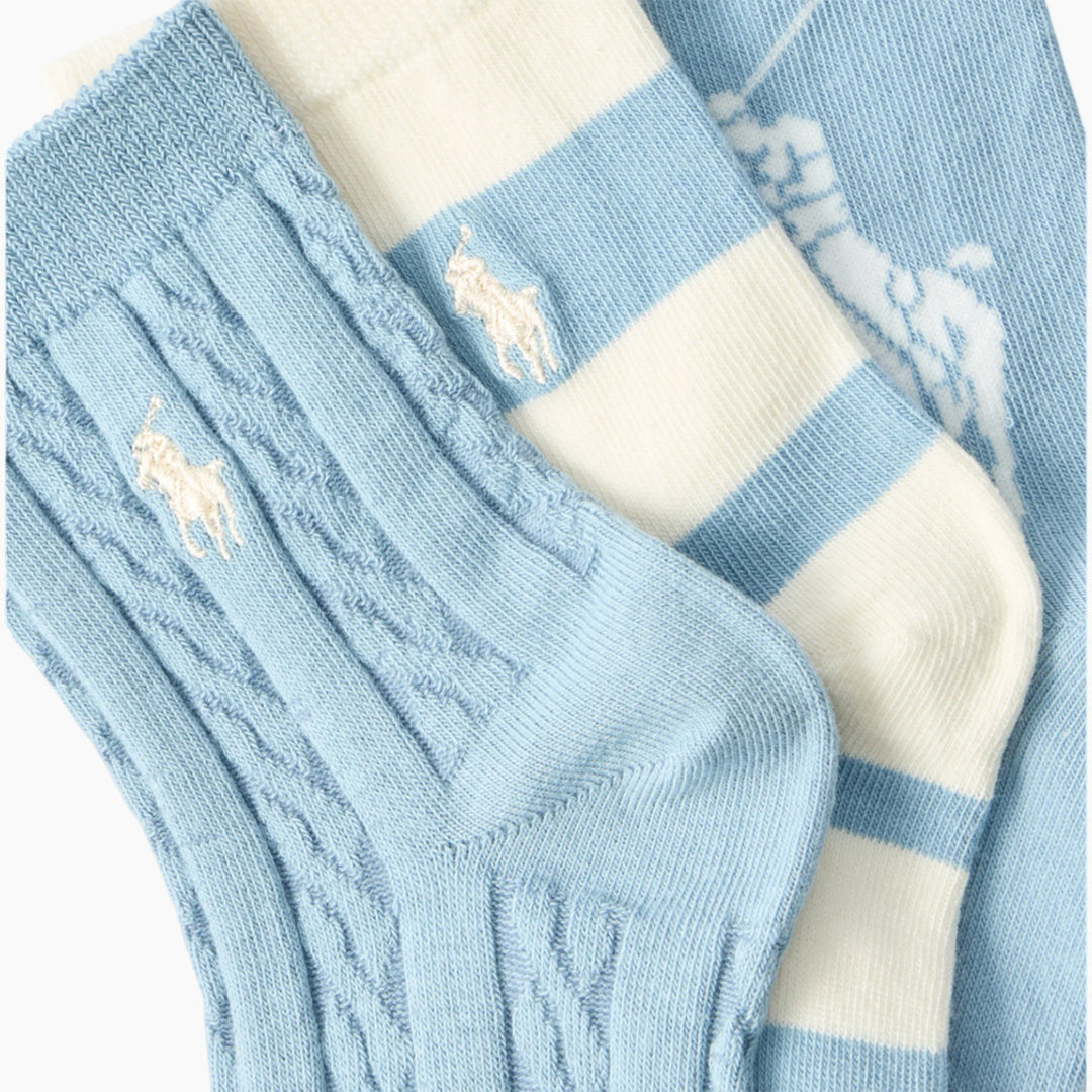 Polo Ralph Lauren Candy Shop Unisex 3 Pack - Socks
