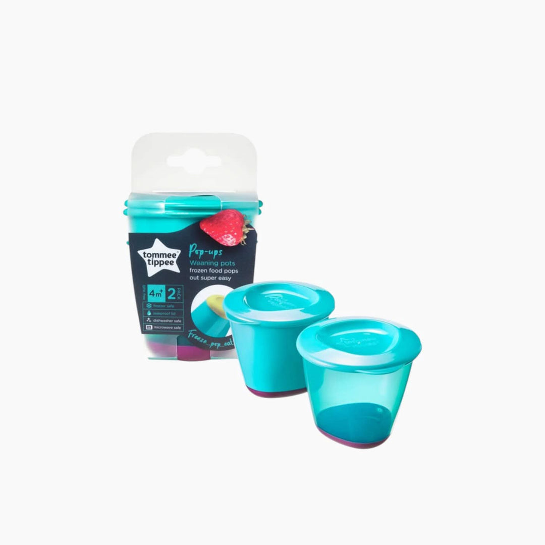 Tommee Tippee Pop-Ups Weaning Pots - HUNA