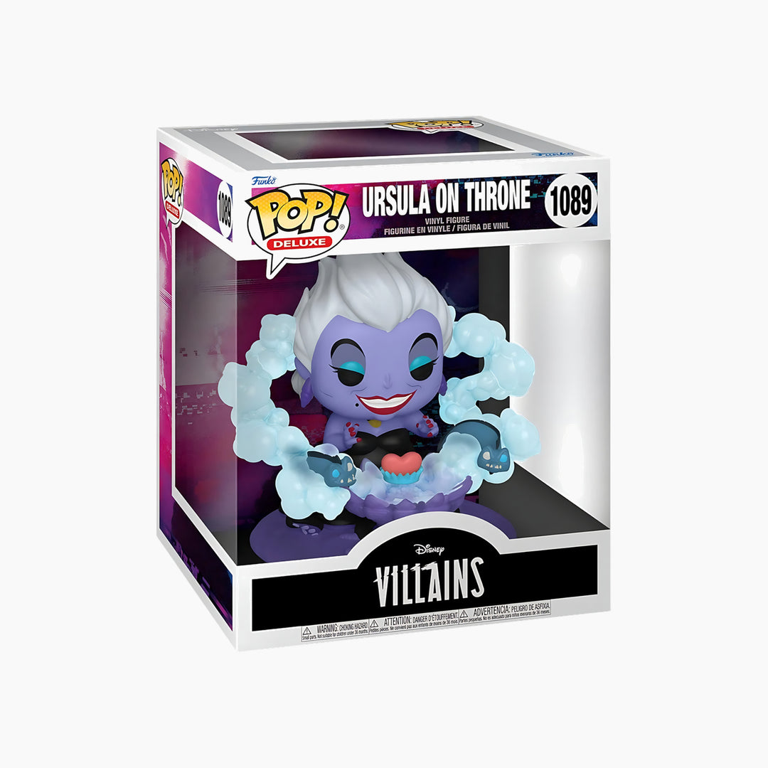 Pop Deluxe! Disney Villains Ursula on Throne collectible figure
