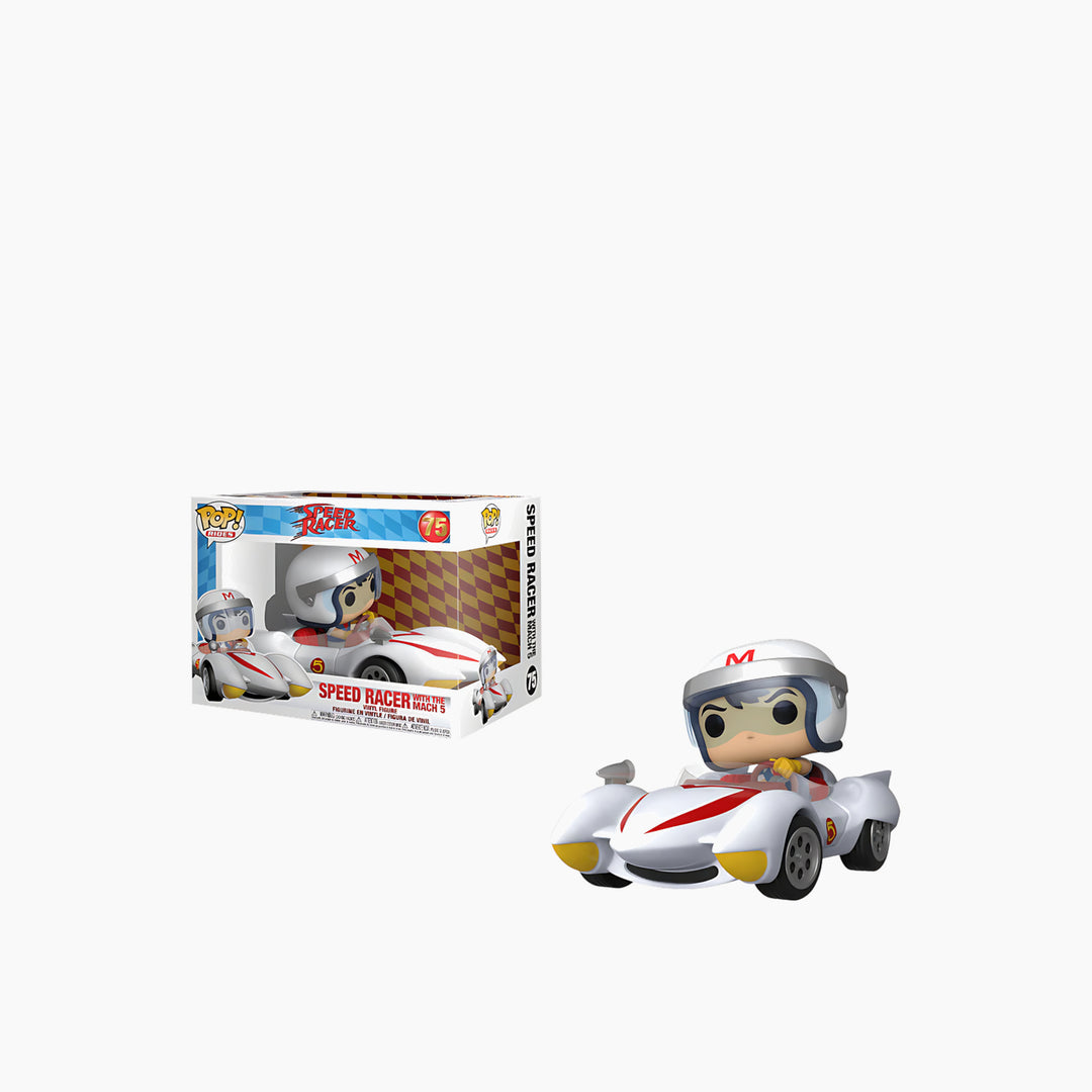 FUNKO Pop Rides! Speed Racer with Mach 5 Toy Car