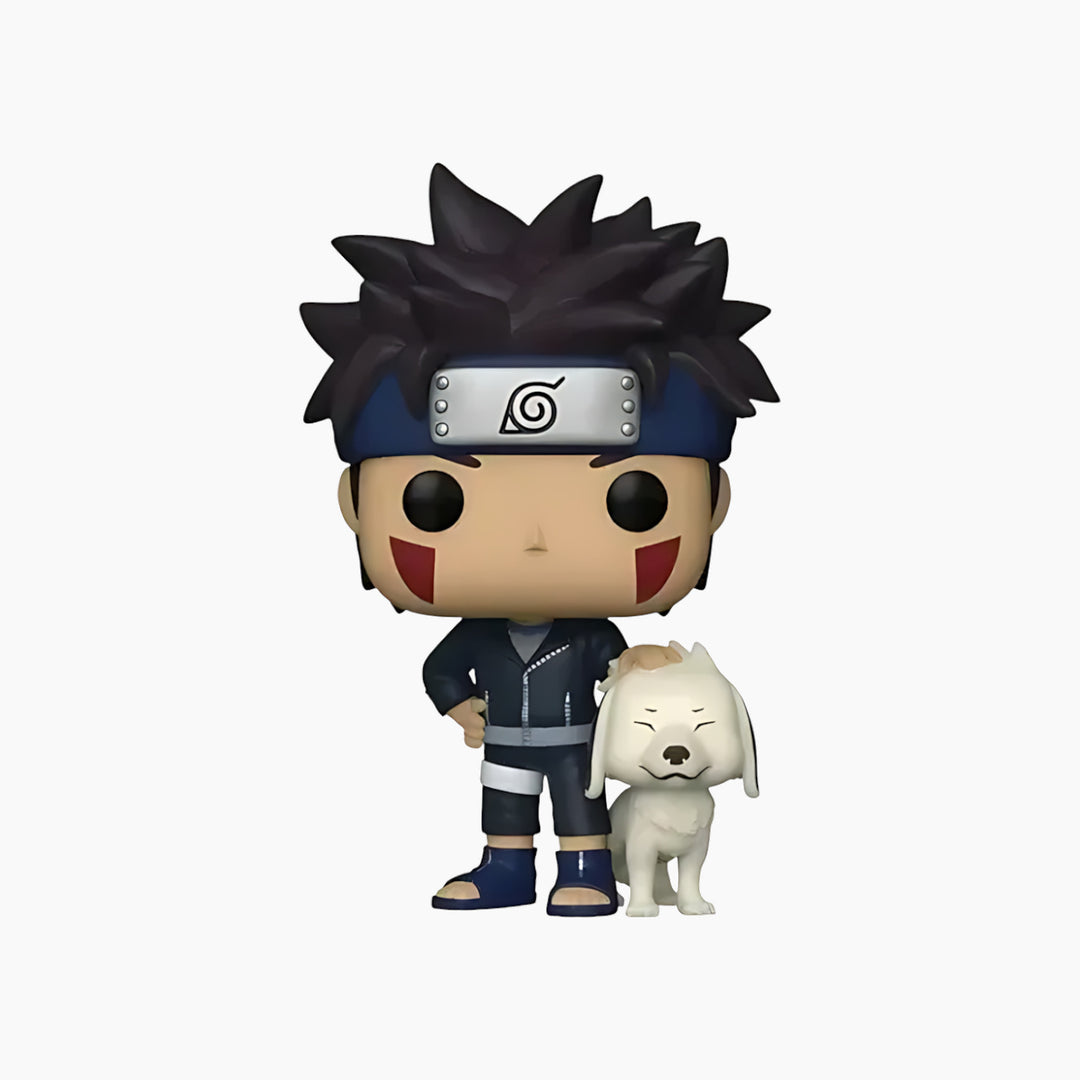 FUNKO Pop! Animation Naruto Shippuden Kiba with Akamaru Action Figure - HUNA