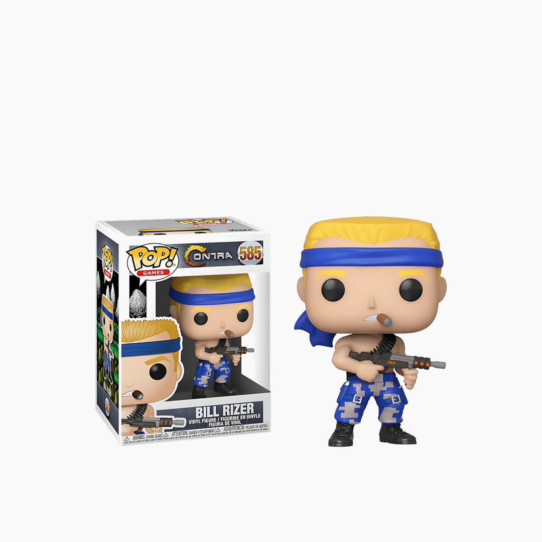 Funko Bill Rizer Bobblehead Figure - HUNA
