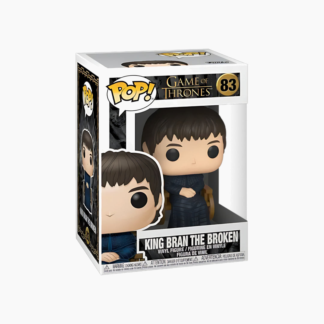 FUNKO Pop! TV Game of Thrones King Bran the Broken Bobblehead Figure - HUNA