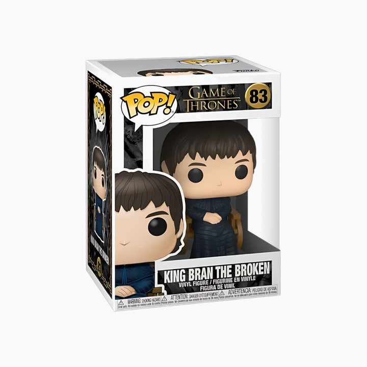FUNKO Pop! TV Game of Thrones King Bran the Broken Bobblehead Figure - HUNA