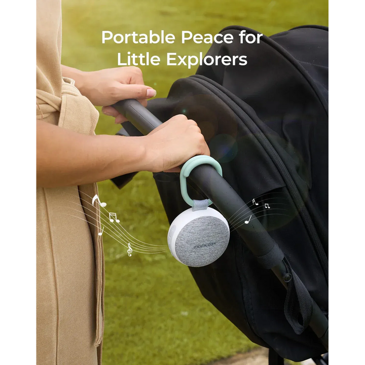 Momcozy portable sound machine with gentle light