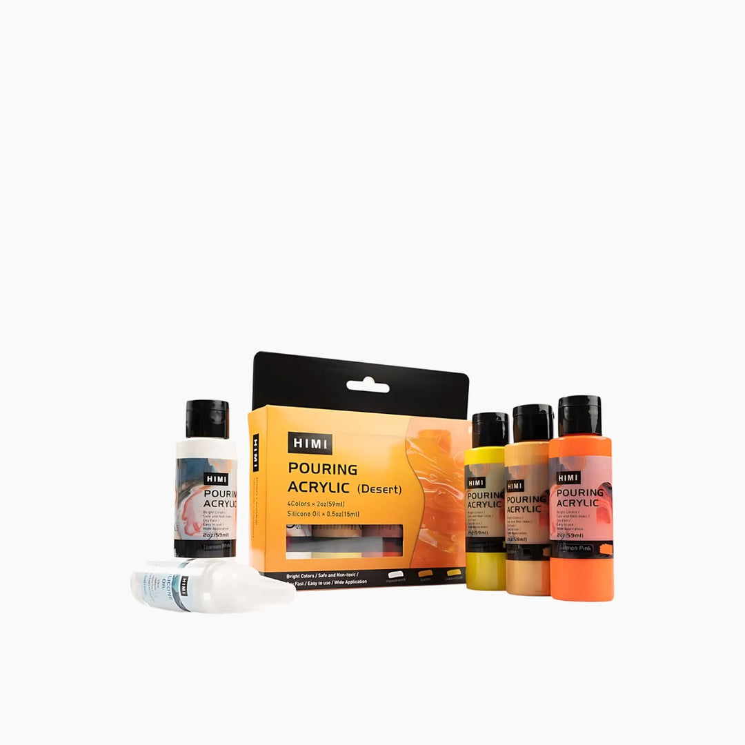 Miya Himi Pouring Acrylic Paint Set - HUNA