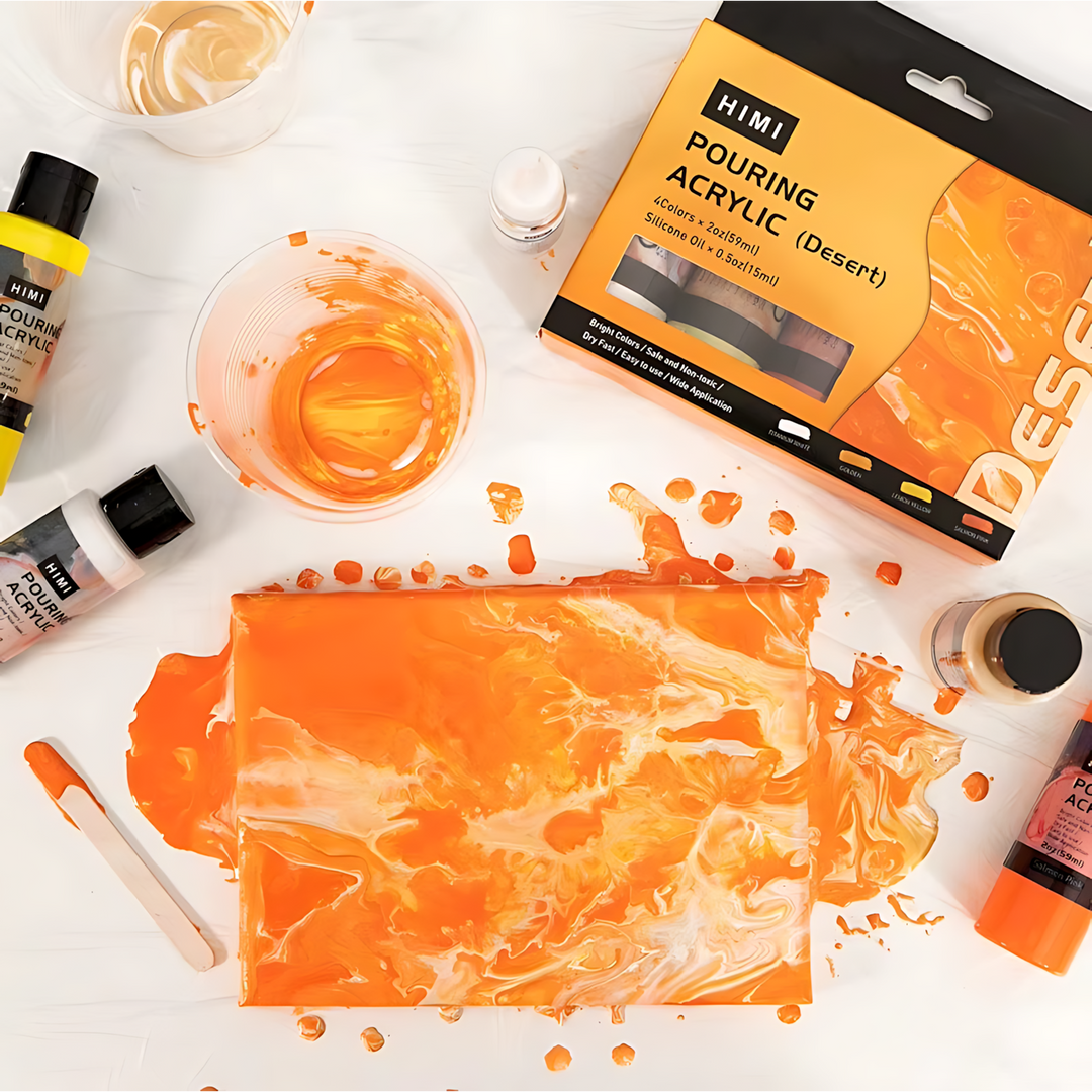 Miya Himi Pouring Acrylic Paint Set - HUNA