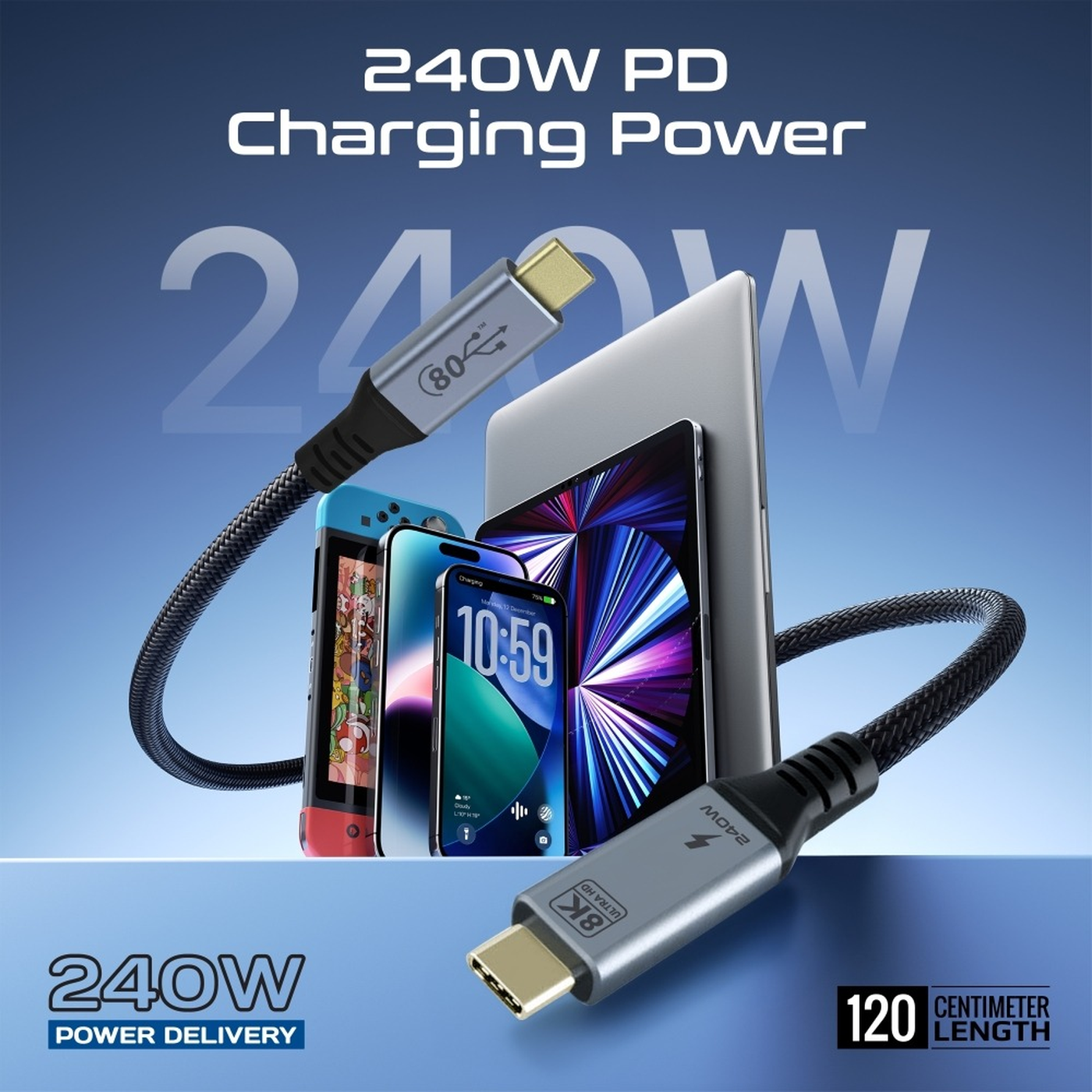 Mkateb Powerbolt5-80G Cable Mkateb Powerbolt5-80G Cable