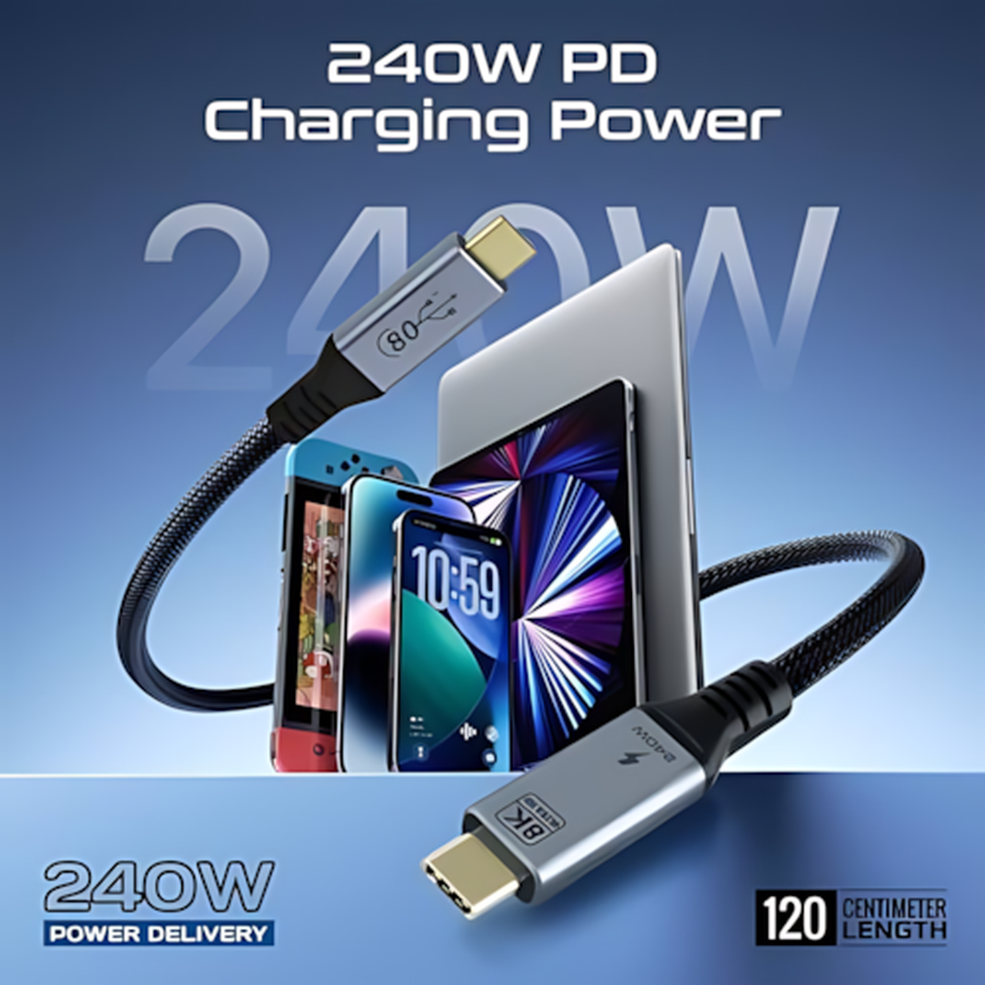 Mkateb Powerbolt5-80G Cable Mkateb Powerbolt5-80G Cable
