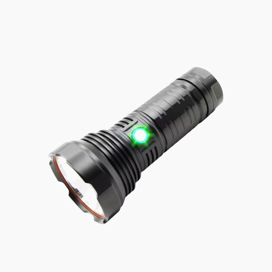 Powerful 360° Ultra-Bright LED Handheld Torch with Rechargeable Battery