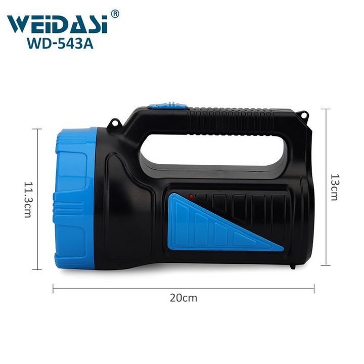 Weidasi Powerful Long-Range Rechargeable LED Outdoor Torch