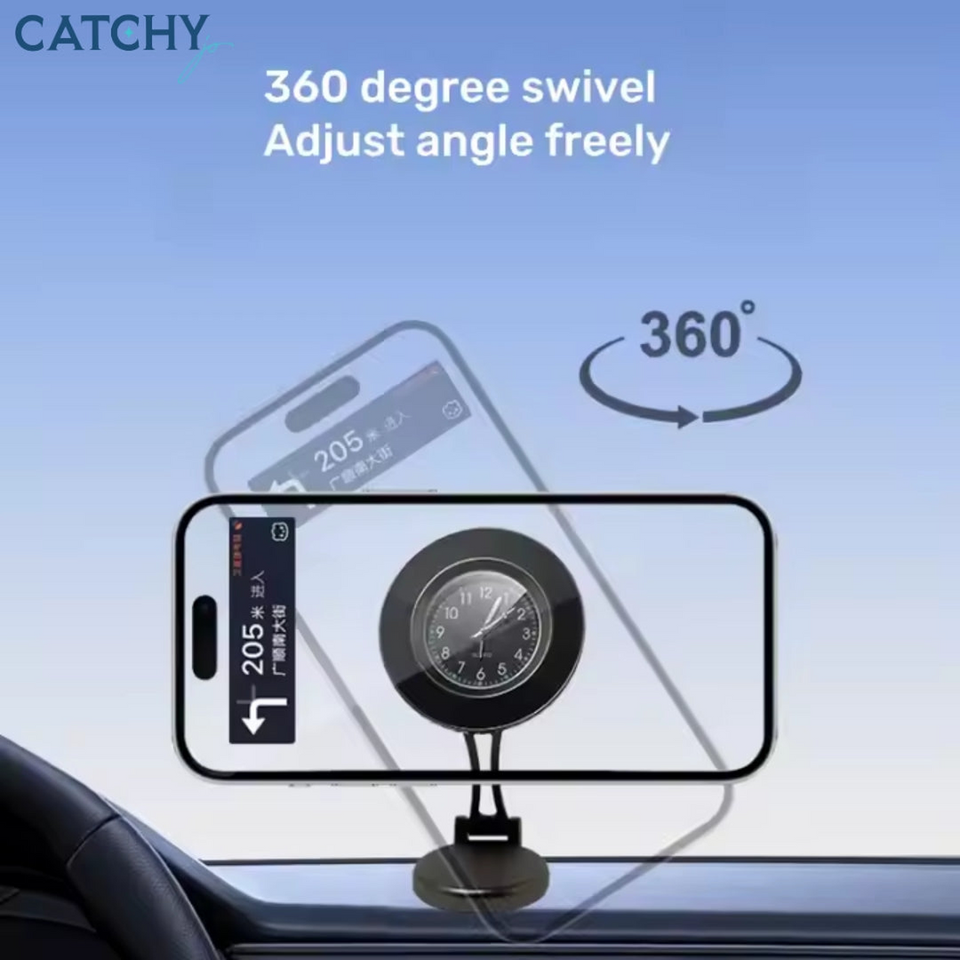 C.JO Powerful Magnetic 360 Degree Swivel Adjustable Foldable Car Phone Holder
