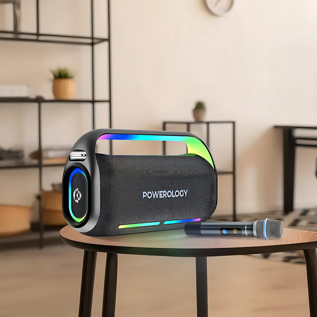 Powerology Deep Bass Party Speaker with 150W output