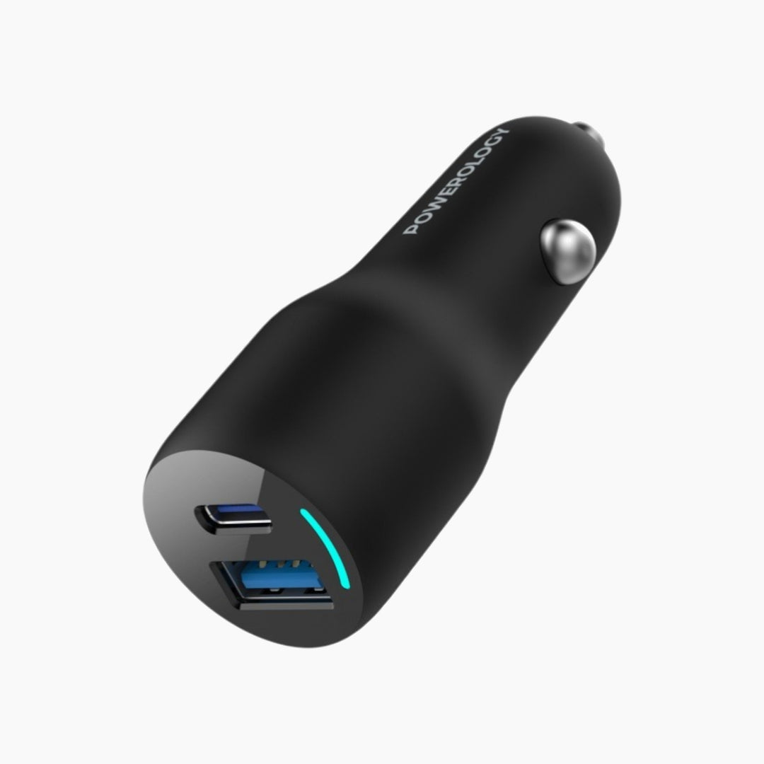 Powerology Dual Port Car Charger (35W)