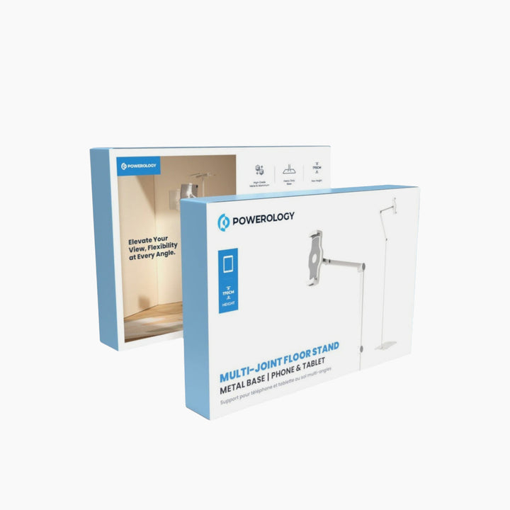 WiWU Powerology Multi-Joint Floor Stand Metal Base Phone &amp; Tablet