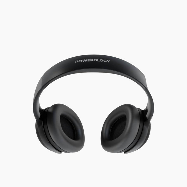 Powerology noise cancellation headset with 13-hour active noise cancellation