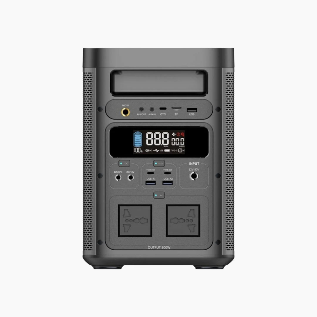 Powerology Portable Generator Integrated Hi-Fi Sound System (300W)