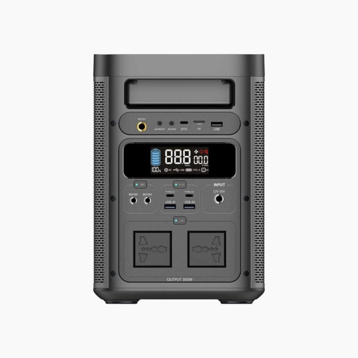 Powerology Portable Generator Integrated Hi-Fi Sound System (300W)