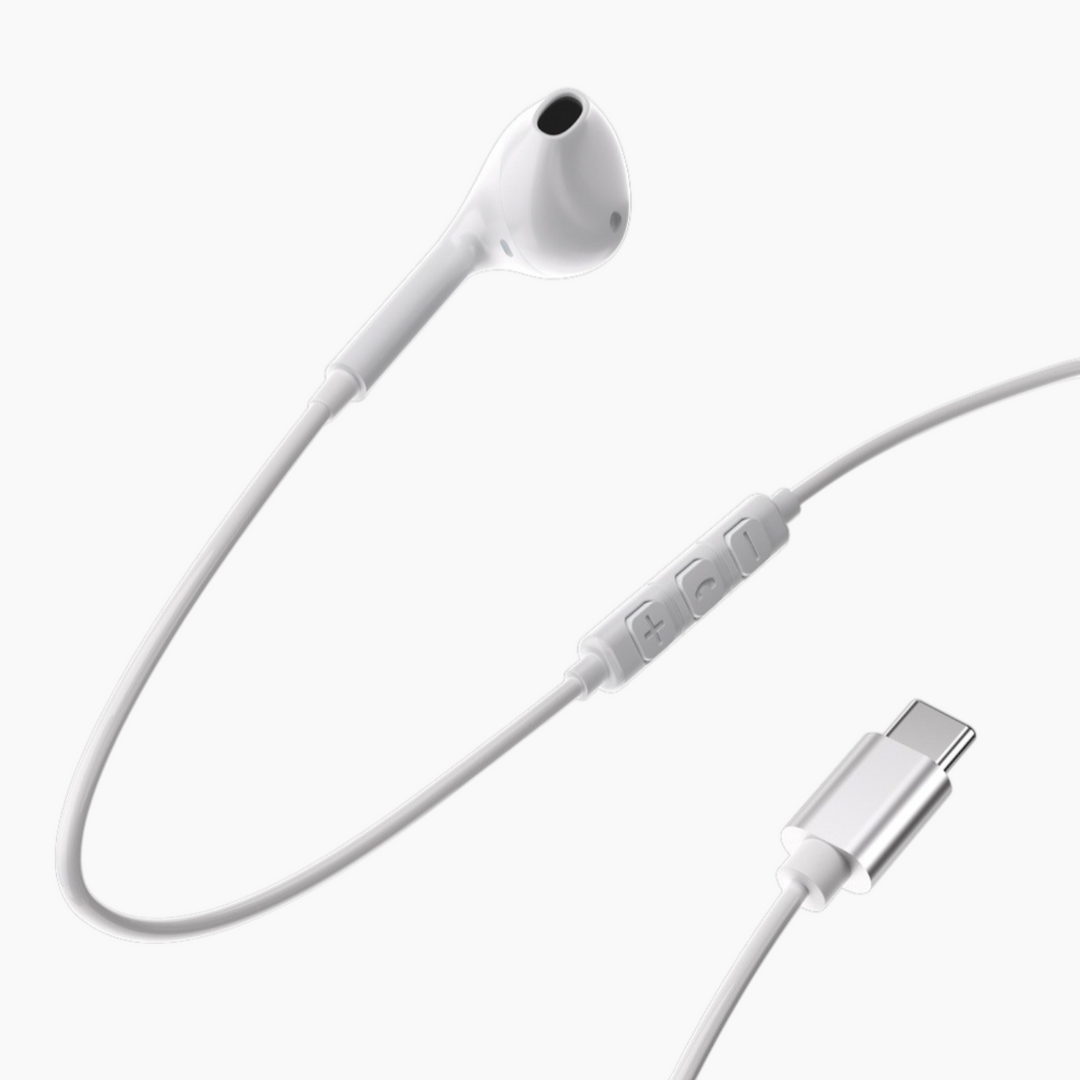 Powerology Mono USB-C Earphones (1.2M)