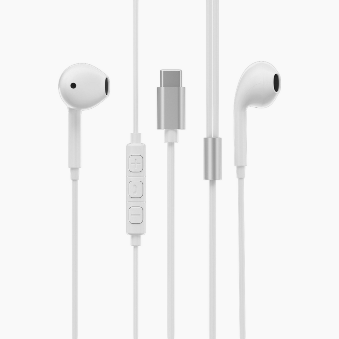 سماعات أذن باورولوجي ستيريو USB-C (1.2 متر)