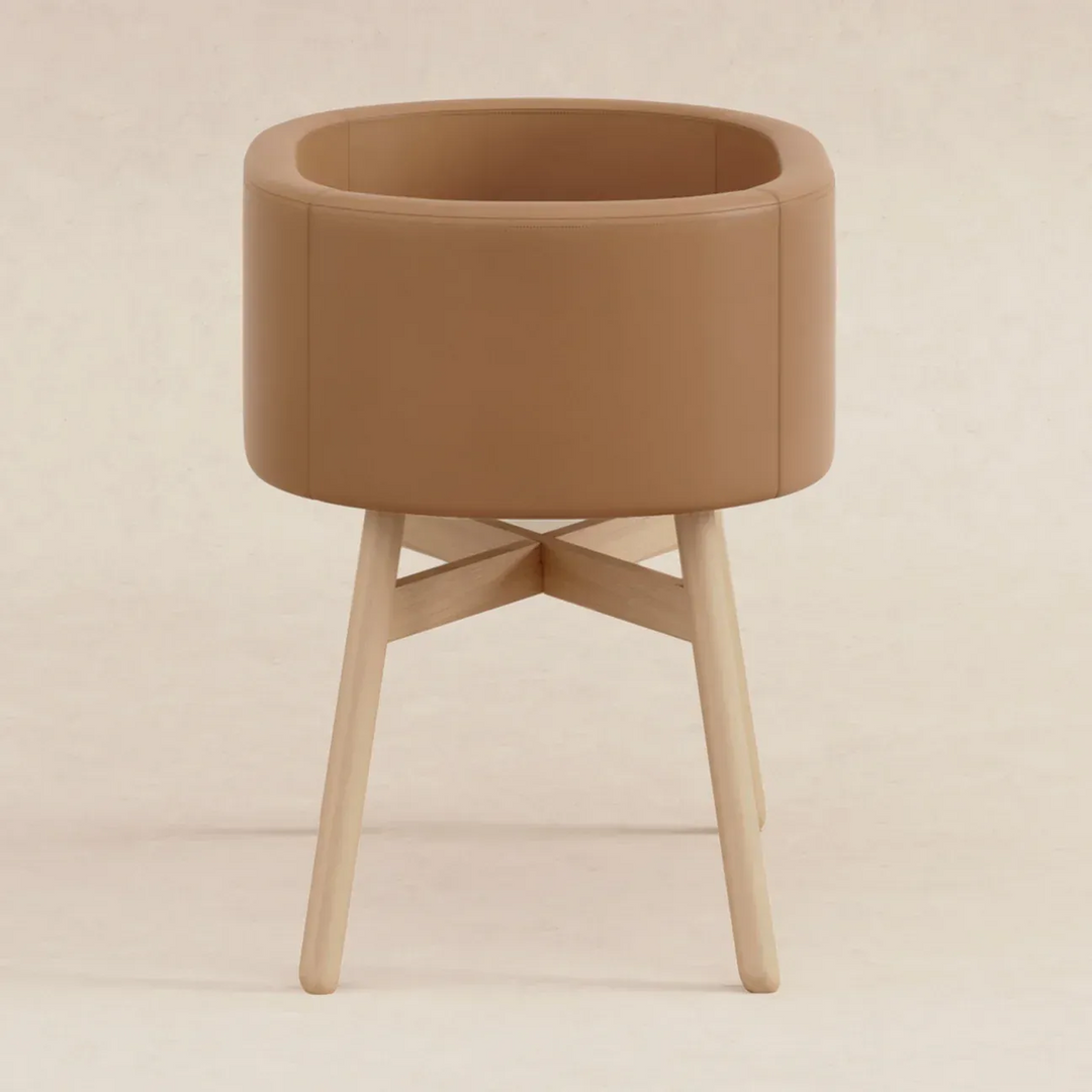 Babyletto x GATHRE Capsule Bassinet in Camel