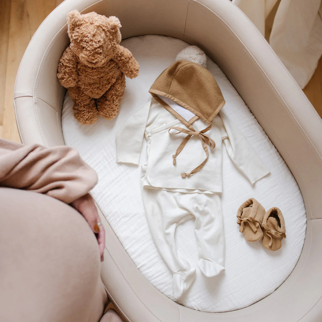 Babyletto x GATHRE Capsule Bassinet in Millet