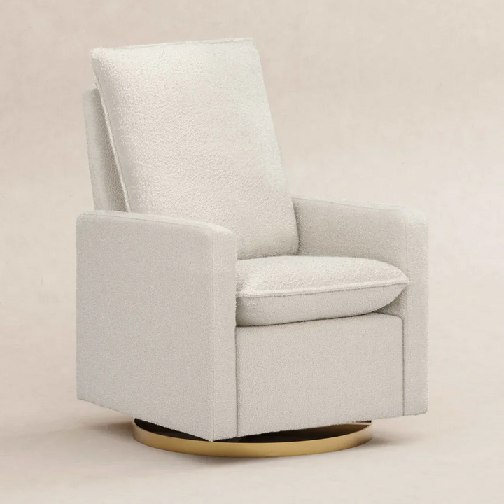 Babyletto Cali Pillowback Swivel Glider in Boucle