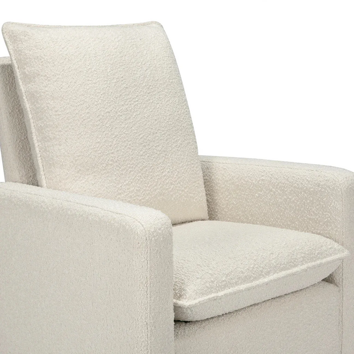 Babyletto Cali Pillowback Swivel Glider in Boucle