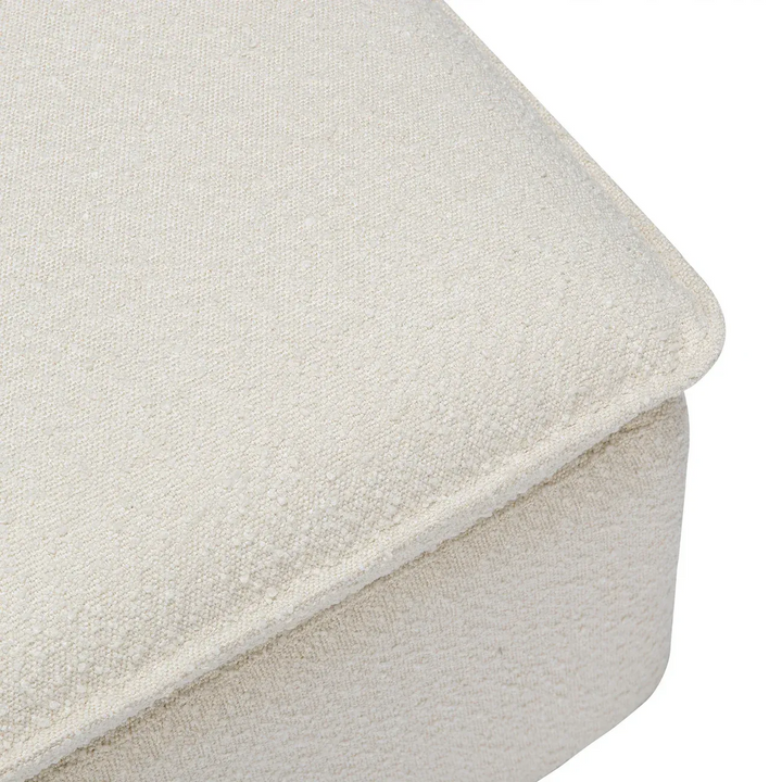Babyletto Cali storage ottoman in boucle
